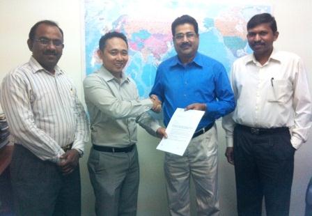 Synergy Hitech signed as the reseller for GPS